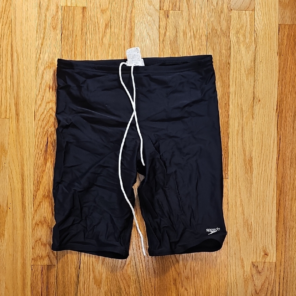 Speedo Men's Black Jammer Swim Shorts